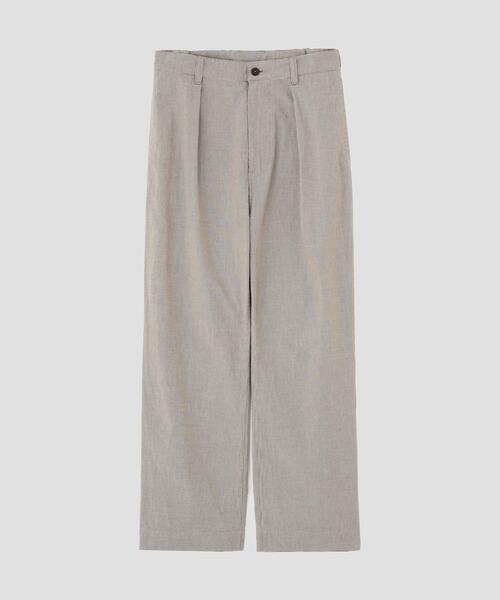MHL.(エムエイチエル)の「CHEF CHECK COTTON(その他パンツ・メンズ・ブラック・SMALL/MEDIUM/LARGE)」の5枚目の写真