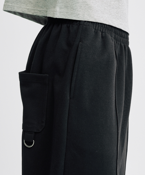 TAKEASY(テイクイージー)の「ピンタックDリングスウェットパンツ(ブラック)(スウェットパンツ・メンズ・その他・MEDIUM/LARGE/SMALL)」の8枚目の写真