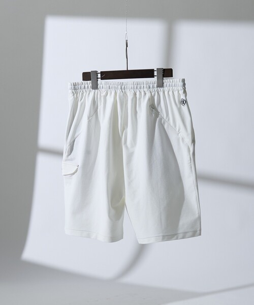 DESIGNWORKS（デザインワークス）の「【接触冷感 / COVEROSS(R) 】ミリタリーピンタックショーツ / セットアップ対応（その他パンツ・メンズ・ホワイト/ライトグレー/ブラック/ブラウン・48/46）」の17枚目の写真