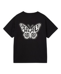 RHINESTONE AND BUTTERFLY LOGO S/S TEE