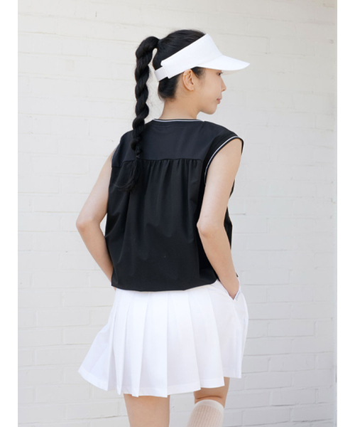 NITINA（ニティナ）の「シャーリングベストBK（ベスト・レディース・ブラック・SMALL/MEDIUM）」の3枚目の写真