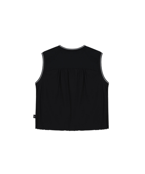NITINA（ニティナ）の「シャーリングベストBK（ベスト・レディース・ブラック・SMALL/MEDIUM）」の9枚目の写真