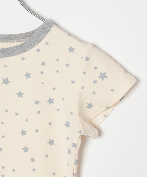 3.3 Field Trip (3.3フィールドトリップ)の「3.3 Field Trip/スターリンガーT(Tシャツ/カットソー・レディース・オフホワイト/ブラック・FREE)」の5枚目の写真