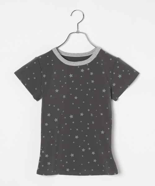 3.3 Field Trip (3.3フィールドトリップ)の「3.3 Field Trip/スターリンガーT(Tシャツ/カットソー・レディース・オフホワイト/ブラック・FREE)」の10枚目の写真