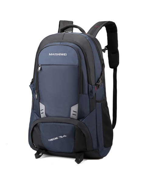 BACKYARD FAMILY（バックヤードファミリー）の「バックパック 大容量 キャンプ リュック pmybagpack03（バックパック/リュック・メンズ・ブラック/レッド/ネイビー・FREE）」の2枚目の写真