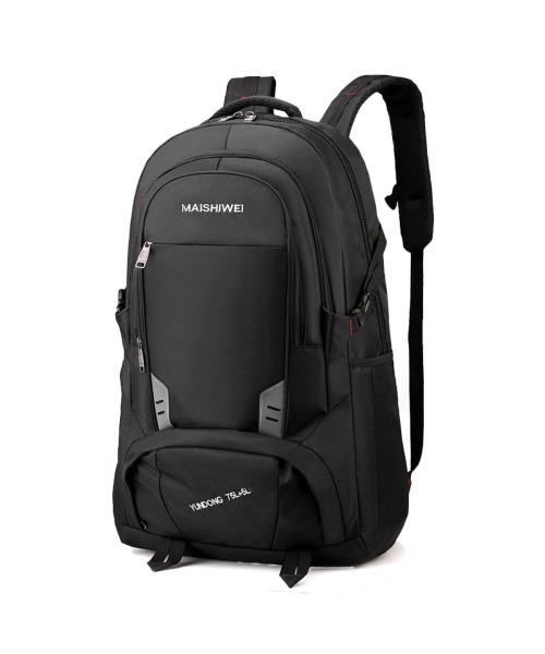 BACKYARD FAMILY（バックヤードファミリー）の「バックパック 大容量 キャンプ リュック pmybagpack03（バックパック/リュック・メンズ・ブラック/レッド/ネイビー・FREE）」の6枚目の写真