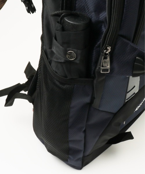BACKYARD FAMILY（バックヤードファミリー）の「バックパック 大容量 キャンプ リュック pmybagpack03（バックパック/リュック・メンズ・ブラック/レッド/ネイビー・FREE）」の13枚目の写真