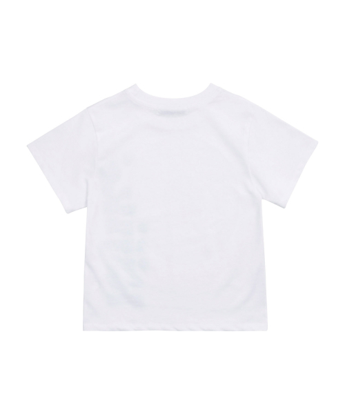 KIJIKO(キジコ)の「ke406. Kijiko Big Logo Semi-Crop Tee White(Tシャツ/カットソー・レディース・ホワイト・FREE)」の6枚目の写真