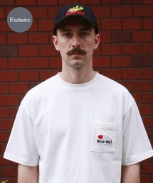 『別注』TASF×LAKE SEEKERS BITE ME! ポケットTEE