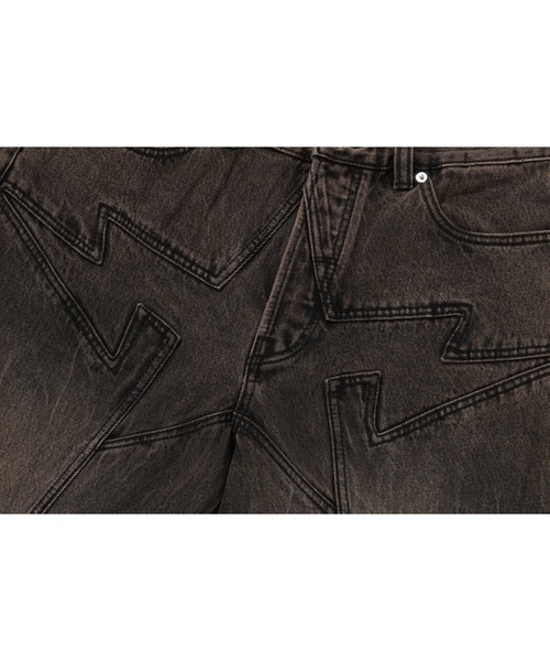 A BATHING APE(アベイシングエイプ)の「BAPE STA PATCH 13 OZ RELAXED FIT DENIM SHORTS(デニムパンツ・メンズ・ベージュ/インディゴブルー・LARGE/MEDIUM/X-LARGE/SMALL/XX-LARGE)」の5枚目の写真