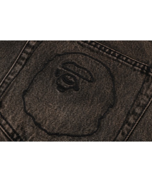 A BATHING APE(アベイシングエイプ)の「BAPE STA PATCH 13 OZ RELAXED FIT DENIM SHORTS(デニムパンツ・メンズ・ベージュ/インディゴブルー・LARGE/MEDIUM/X-LARGE/SMALL/XX-LARGE)」の11枚目の写真