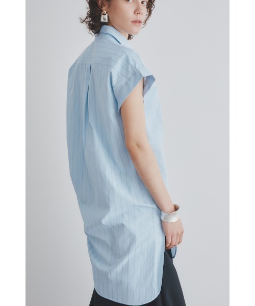 Muel Chic(ミュエルシック)の「Urban shirt アーバンシャツ(シャツ/ブラウス・レディース・スカイブルー/ブラック/ホワイト/ライトグリーン・FREE)」の20枚目の写真