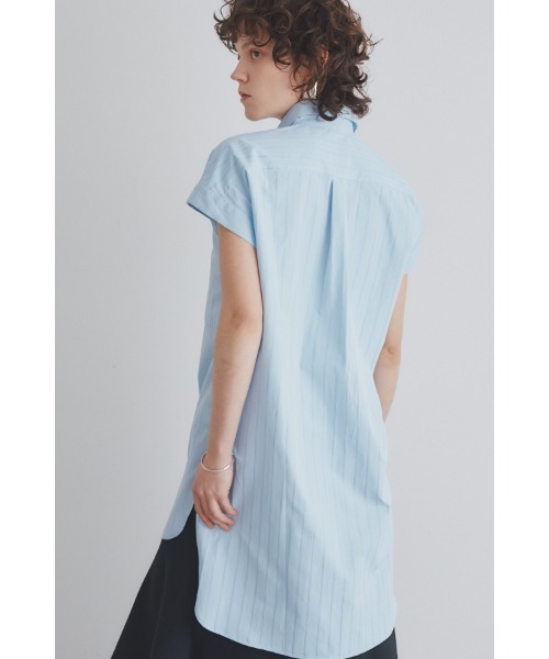 Muel Chic(ミュエルシック)の「Urban shirt アーバンシャツ(シャツ/ブラウス・レディース・スカイブルー/ブラック/ホワイト/ライトグリーン・FREE)」の22枚目の写真