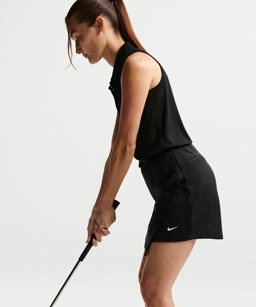 NIKE(ナイキ)の「ナイキ ゴルフクラブ ウィメンズ Dri-FIT ゴルフスカート / Nike Golf Club Women's Dri-FIT Golf Skirt IH3201-010 Black(スカート・レディース・ブラック・XS/XL/S/M/L)」の3枚目の写真