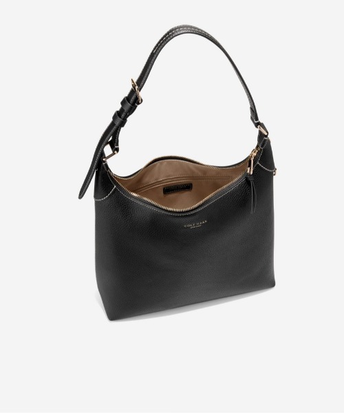 COLE HAAN（コールハーン）の「フローレンス スモール ホーボー womens（ショルダーバッグ・レディース・ブラック・OSFA）」の4枚目の写真