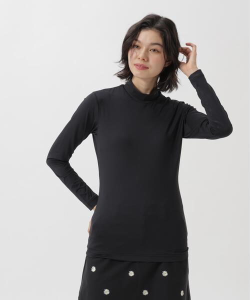 Jack Bunny!!(ジャックバニー)の「【Jack Bunny!!】MEMORICH 長袖UVハイネックインナー(Tシャツ/カットソー・レディース・ピンク/ブラック/ホワイト・MEDIUM/SMALL/LARGE)」の12枚目の写真