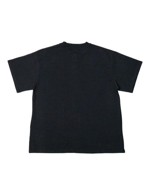 FRUIT OF THE LOOM(フルーツオブザルーム)の「【RES】【FRUIT OF THE LOOM/ヘビーオンス ヘンリーネックT】(Tシャツ/カットソー・メンズ・ブラック・LARGE)」の2枚目の写真