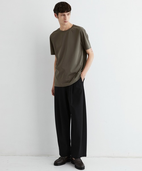 UNITED TOKYO(ユナイテッドトウキョウ)の「【残りわずか】QUICKDRY レギュラーTシャツ |日本生産/速乾性/防シワ/洗濯可能/よれない(Tシャツ/カットソー・メンズ・ライトグレー/ブラック/ダークグレー/グレイッシュベージュ・1/2/4/3)」の22枚目の写真