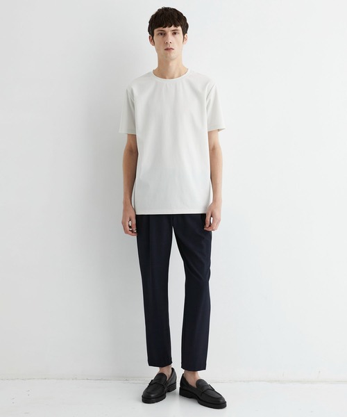 UNITED TOKYO(ユナイテッドトウキョウ)の「【残りわずか】QUICKDRY レギュラーTシャツ |日本生産/速乾性/防シワ/洗濯可能/よれない(Tシャツ/カットソー・メンズ・ライトグレー/ブラック/ダークグレー/グレイッシュベージュ・1/2/4/3)」の19枚目の写真