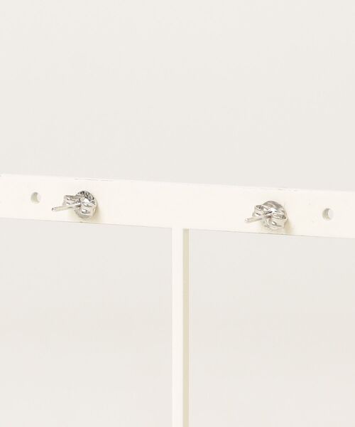 tunee(チュニー)の「EKG194/ハートワンポイントピアス/両耳用/(NEZ)(ピアス(両耳用)・レディース・シルバー・FREE)」の2枚目の写真