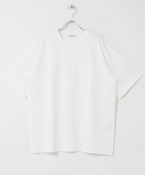 URBAN RESEARCH DOORS(アーバンリサーチドアーズ)の「SHAPE BACK クルーネック Tシャツ(Tシャツ/カットソー・メンズ・モカ/ブルー/チャコールグレー/オフホワイト・MEDIUM/LARGE)」の19枚目の写真