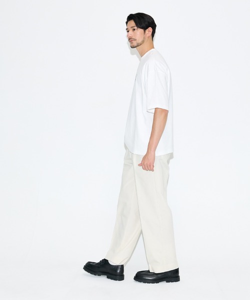 coca(coca)(コカ)の「ベアワンポイント胸刺繍半袖Tシャツ(Tシャツ/カットソー・メンズ・ネイビー/ホワイト・L/XL/M)」の8枚目の写真