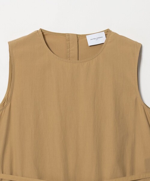 UNITED ARROWS（ユナイテッドアローズ）の「ポケット ティアード マキシ ワンピース（ワンピース・レディース・ブラック/ネイビー/レッド/ベージュ・38/36）」の22枚目の写真