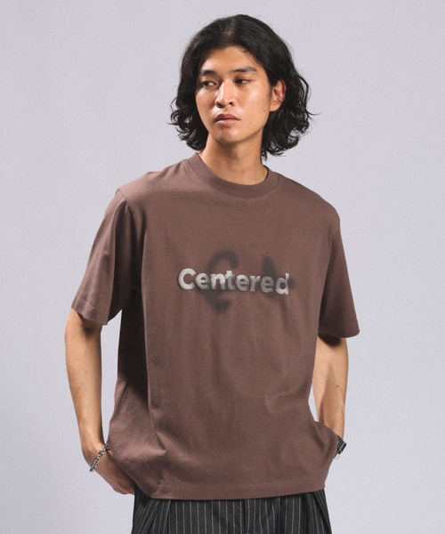 RAGEBLUE(レイジブルー)の「COMPACT SPRAY PRINT TSHIRTS/コンパクトスプレープリントTシャツ(Tシャツ/カットソー・メンズ・ホワイト/ブラック/ブラウン・MEDIUM/LARGE)」の3枚目の写真