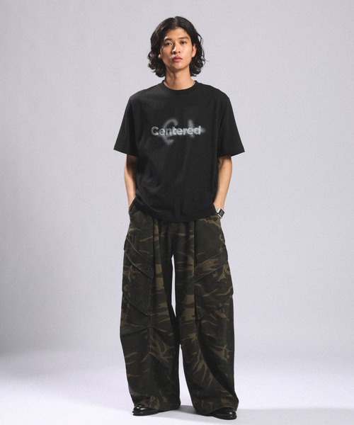 RAGEBLUE(レイジブルー)の「COMPACT SPRAY PRINT TSHIRTS/コンパクトスプレープリントTシャツ(Tシャツ/カットソー・メンズ・ホワイト/ブラック/ブラウン・MEDIUM/LARGE)」の11枚目の写真