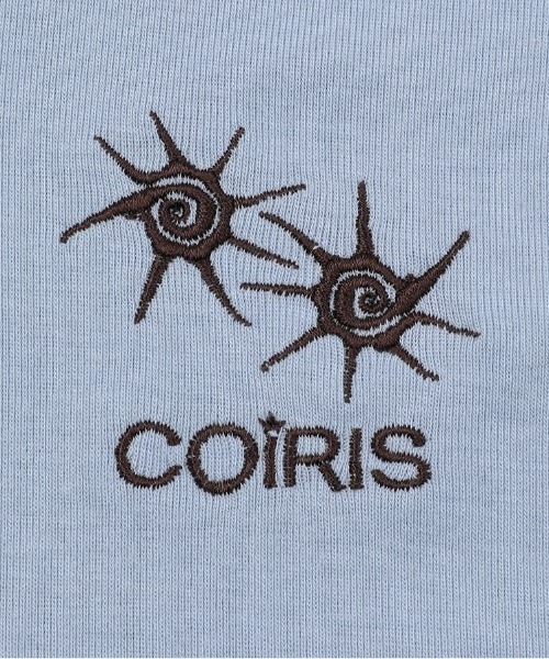 COIRIS(コイリス)の「◇COIRIS◇ブランド直輸入正規品/COIRIS RORA スモールロゴ UネックハーフT COIRIS RORA SMALL LOGO U-NECK HALF T(Tシャツ/カットソー・レディース・ホワイト/スカイブルー/グレー/ブラック・FREE)」の6枚目の写真