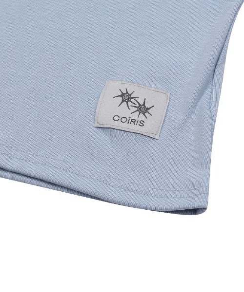 COIRIS(コイリス)の「◇COIRIS◇ブランド直輸入正規品/COIRIS RORA スモールロゴ UネックハーフT COIRIS RORA SMALL LOGO U-NECK HALF T(Tシャツ/カットソー・レディース・ホワイト/スカイブルー/グレー/ブラック・FREE)」の8枚目の写真