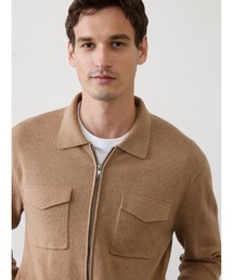 BANANA REPUBLIC FACTORY STORE チェストポケットジップセータージャケット