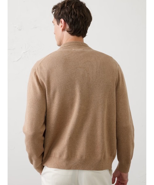BANANA REPUBLIC FACTORY STORE(バナナリパブリック ファクトリーストア)の「BANANA REPUBLIC FACTORY STORE チェストポケットジップセータージャケット(ニット/セーター・メンズ・その他/キャメル・S/M/L/XL)」の5枚目の写真