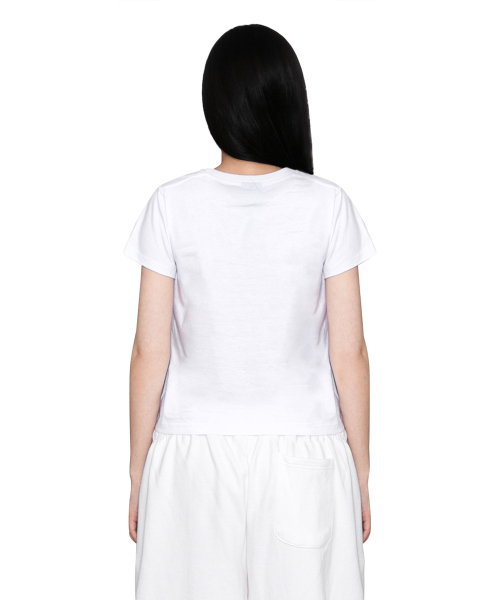 DURTの「MOVE CROP TEE (WHITE)(Tシャツ/カットソー・レディース・その他・OS)」の2枚目の写真