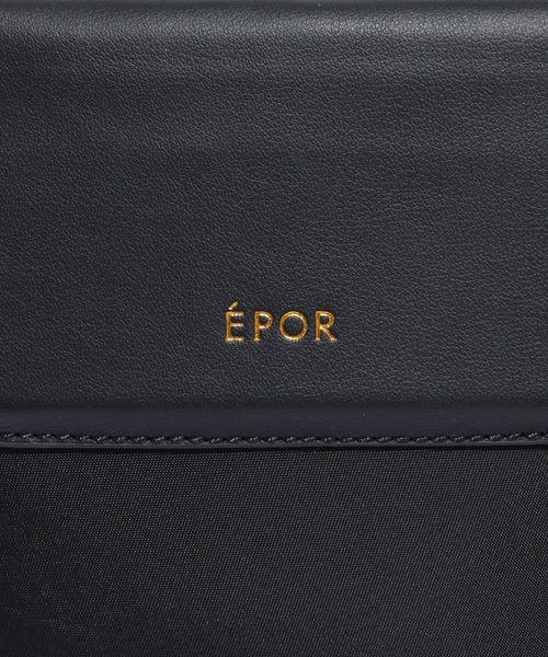 E'POR(エポール)の「【E'POR】BOAT BAG Mini/撥水・超軽量・26AW新色(ショルダーバッグ・レディース・ベージュ/ダークブラウン/ブラック系その他/ブラック・FREE)」の18枚目の写真