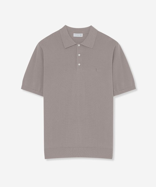 MACKINTOSH LONDON(マッキントッシュ ロンドン)の「【MINERALTEX】ドレスニットポロシャツ(ポロシャツ・メンズ・ブラック/グレー/ブルー・XL/L/M)」の1枚目の写真