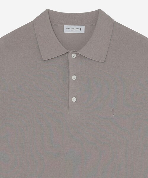 MACKINTOSH LONDON(マッキントッシュ ロンドン)の「【MINERALTEX】ドレスニットポロシャツ(ポロシャツ・メンズ・ブラック/グレー/ブルー・XL/L/M)」の5枚目の写真