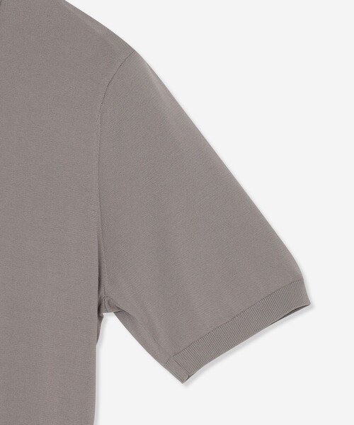 MACKINTOSH LONDON(マッキントッシュ ロンドン)の「【MINERALTEX】ドレスニットポロシャツ(ポロシャツ・メンズ・ブラック/グレー/ブルー・XL/L/M)」の6枚目の写真
