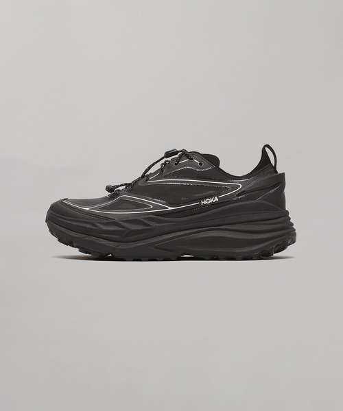 HOKA(ホカ)の「U STINSON ONE7 1168931-BKSV(スニーカー・メンズ・ブラック・23cm/25cm/24.5cm/24cm/23.5cm)」の1枚目の写真
