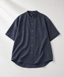 CRAFT STANDARD BOUTIQUE（クラフトスタンダードブティック）の「バンドカラー半袖シャツ（シャツ/ブラウス）」