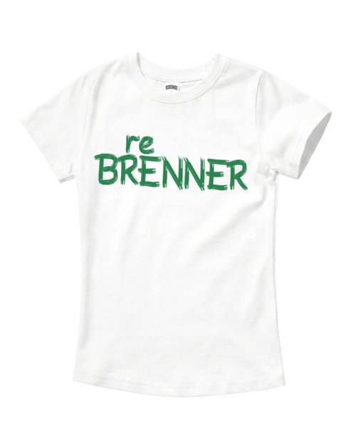 REBRENNER(リブレンナー)の「DTFマジックドローイングクールコットンウィメンズクロップ半袖Tシャツホワイトグリーン(Tシャツ/カットソー・レディース・ホワイト・SMALL/MEDIUM/LARGE)」の1枚目の写真