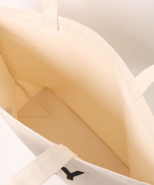 Ol' Basics（オールベーシックス）の「Ol' Basics（オール・ベーシックス） トートバッグ キャンバス ARMY ロゴ プリント 鞄 BAG アメカジ ミリタリー メンズ レディース ユニセックス MLサイズ（トートバッグ・レディース・ナチュラル・FREE）」の5枚目の写真