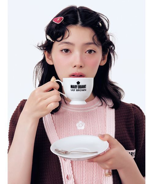 LILY BROWN(リリーブラウン)の「【LILY BROWN×MARY QUANT】ニットカーディガン(カーディガン/ボレロ・レディース・オフホワイト/ブラウン/ブラック・F)」の20枚目の写真