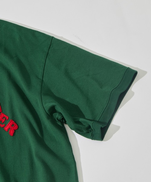 ISSUETHINGS（イシューシングス）の「【ISSUETHINGS/イシューシングス】TYPE108 (PATCHED)（Tシャツ/カットソー・メンズ・オリーブ/グレー/オレンジ・2/3）」の9枚目の写真