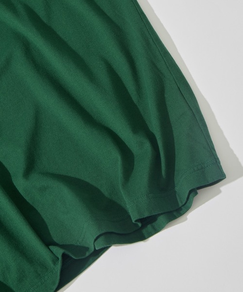 ISSUETHINGS（イシューシングス）の「【ISSUETHINGS/イシューシングス】TYPE108 (PATCHED)（Tシャツ/カットソー・メンズ・オリーブ/グレー/オレンジ・2/3）」の11枚目の写真
