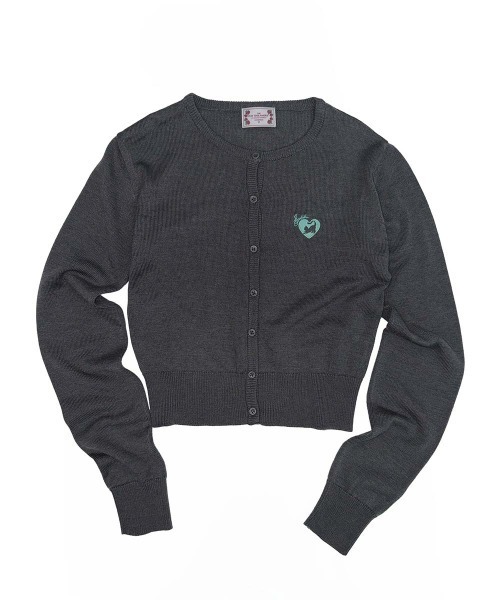 SCULPTOR(スカルプター)の「Sweet Kitty Basic Cardigan(カーディガン/ボレロ・レディース・ネイビー/ターコイズブルー/チャコールグレー/レッド・SMALL/MEDIUM/LARGE)」の10枚目の写真