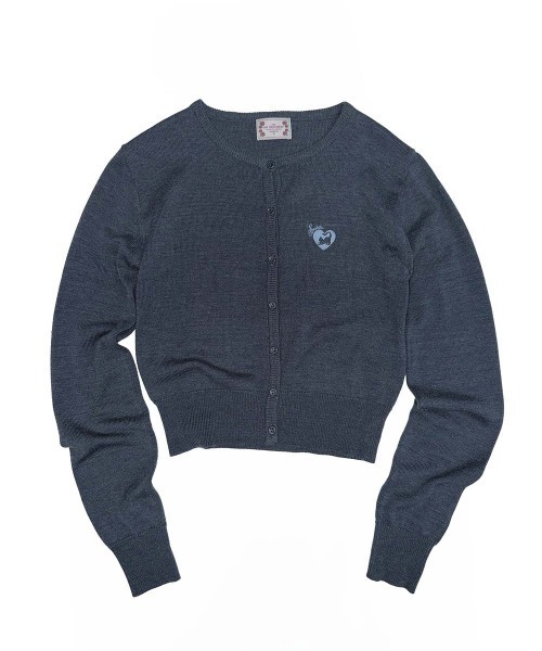 SCULPTOR(スカルプター)の「Sweet Kitty Basic Cardigan(カーディガン/ボレロ・レディース・ネイビー/ターコイズブルー/チャコールグレー/レッド・SMALL/MEDIUM/LARGE)」の16枚目の写真