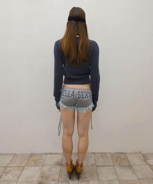 SCULPTOR(スカルプター)の「Sweet Kitty Basic Cardigan(カーディガン/ボレロ・レディース・ネイビー/ターコイズブルー/チャコールグレー/レッド・SMALL/MEDIUM/LARGE)」の14枚目の写真