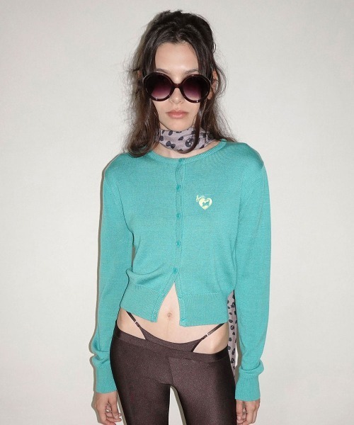 SCULPTOR(スカルプター)の「Sweet Kitty Basic Cardigan(カーディガン/ボレロ・レディース・ネイビー/ターコイズブルー/チャコールグレー/レッド・SMALL/MEDIUM/LARGE)」の18枚目の写真