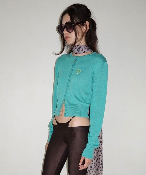 SCULPTOR(スカルプター)の「Sweet Kitty Basic Cardigan(カーディガン/ボレロ・レディース・ネイビー/ターコイズブルー/チャコールグレー/レッド・SMALL/MEDIUM/LARGE)」の17枚目の写真